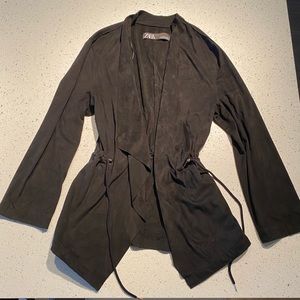 Zara Black Light Weight Jacket